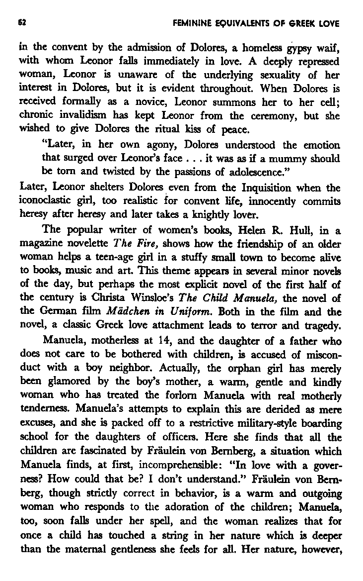International Journal of Greek Love, Vol.1 No.1, 1965, page 52