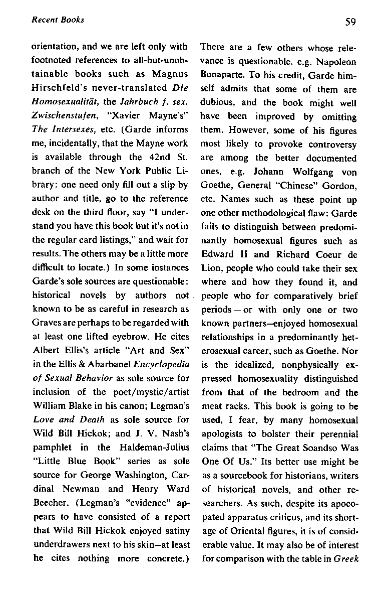 International Journal of Greek Love, Vol.1 No.2, 1966, page 59