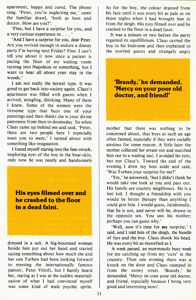 PAN - A Magazine About Boy-Love, Number 1 [Vol.1 No.1], June 1979, page 11