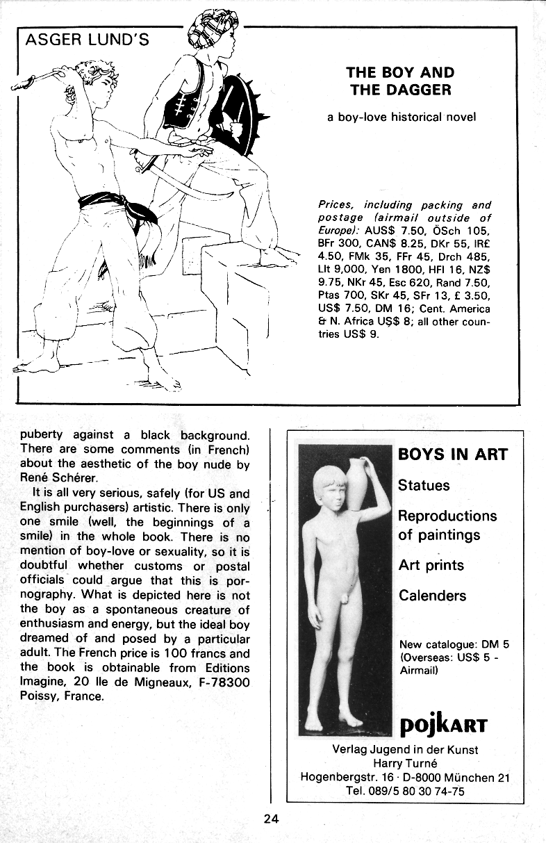 P.A.N. - Paedo Alert News, Number 13, October 1982, page 24