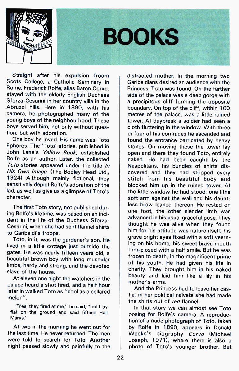 P.A.N. - Paedo Alert News, Number 14, December 1982, page 22