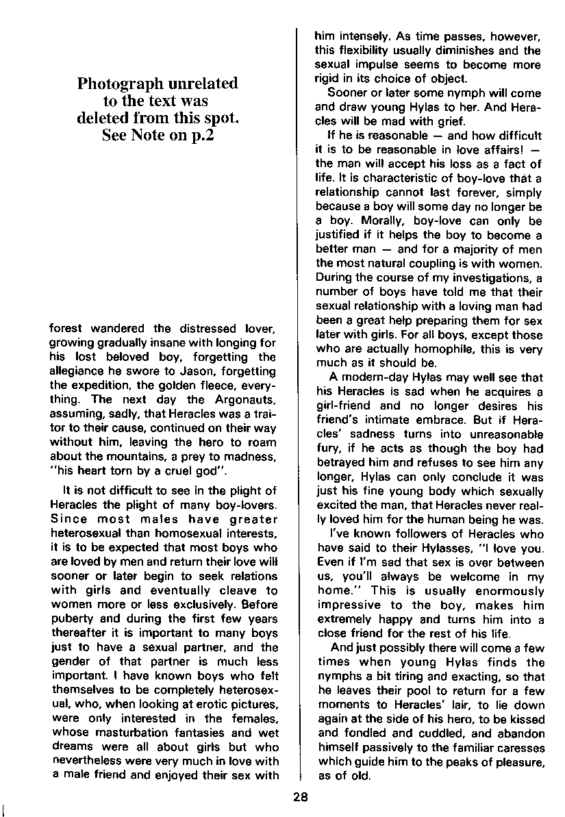 P.A.N. - Paedo Alert News, Number 14, December 1982, page 28
