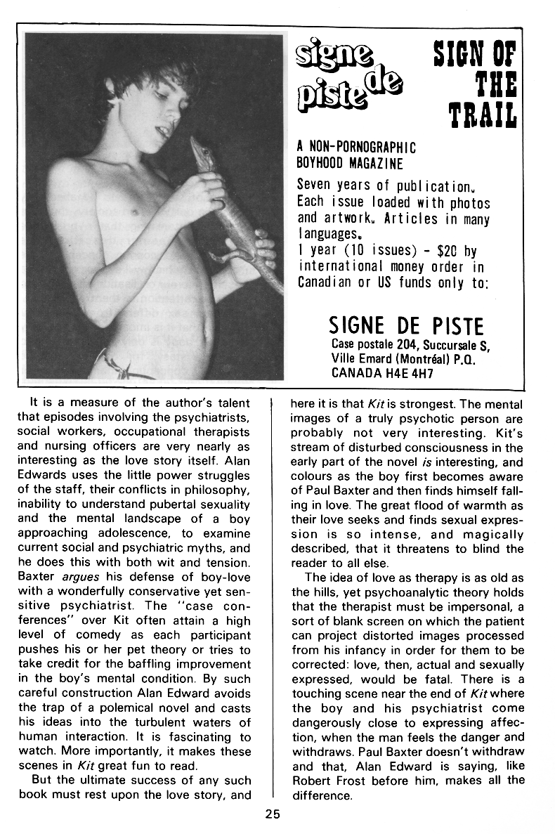 P.A.N. - Paedo Alert News, Number 15, March 1983, page 25
