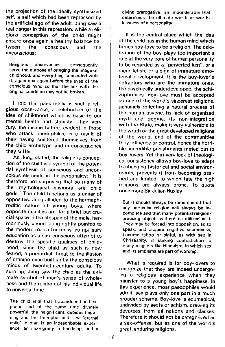 P.A.N. - Paedo Alert News, Number 16, July 1983, page 16