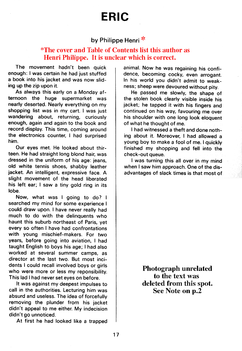 P.A.N. - Paedo Alert News, Number 16, July 1983, page 17