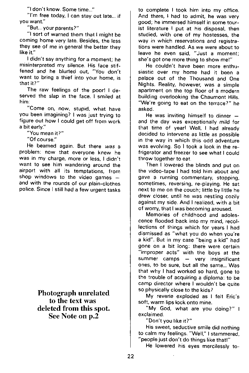 P.A.N. - Paedo Alert News, Number 16, July 1983, page 22