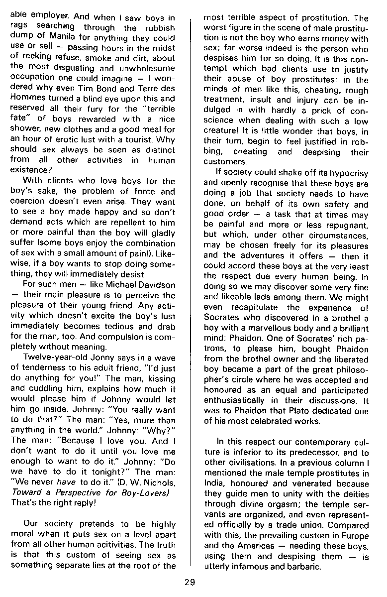 P.A.N. - Paedo Alert News, Number 17, October 1983, page 29