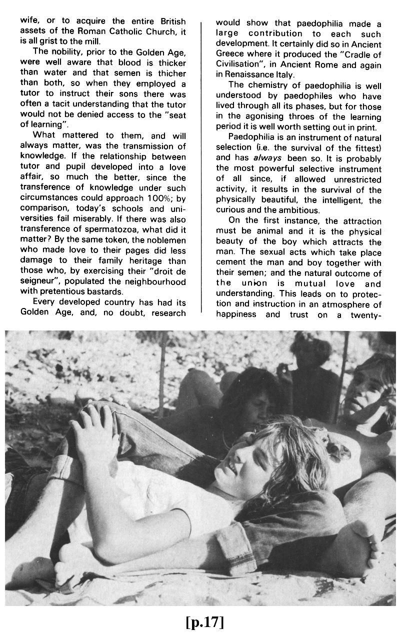 P.A.N. - Paedo Alert News, Number 19, July 1984, page 17