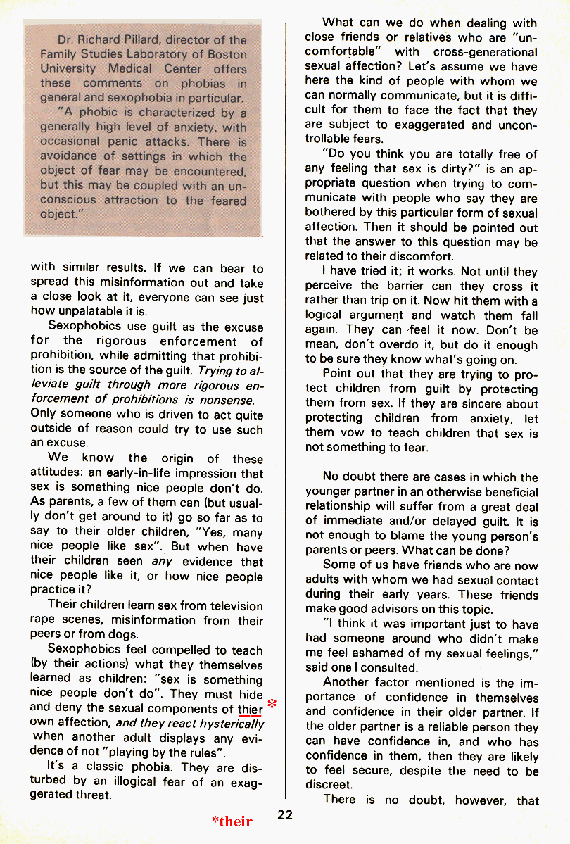 P.A.N. - Paedo Alert News, Number 19, July 1984, page 22