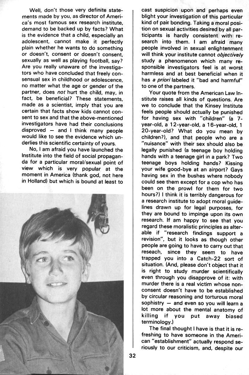 P.A.N. - Paedo Alert News, Number 19, July 1984, page 32