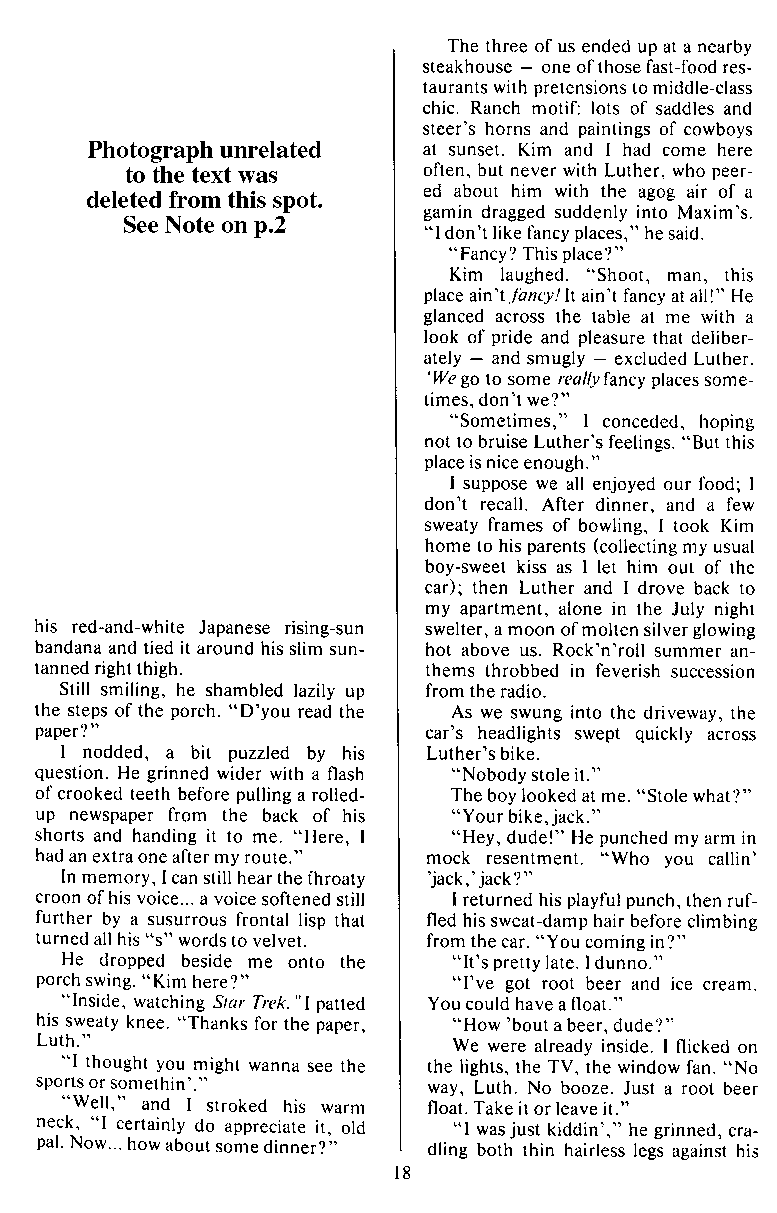 P.A.N. - Paedo Alert News, Number 20, October 1984, page 18