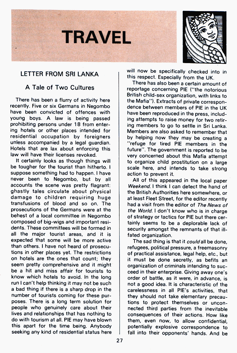 PAN - A Magazine About Boy-Love, Number 9, July 1981, page 27