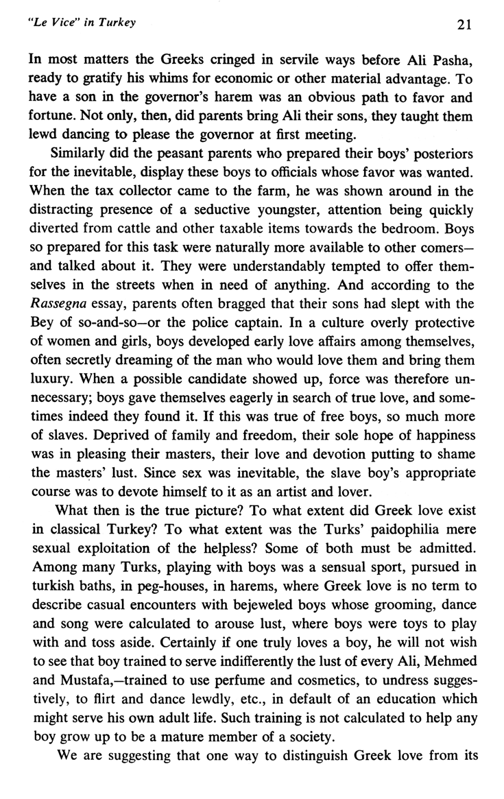 International Journal of Greek Love, Vol.1 No.2, 1966, page 21