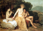 Alexandre Andreievitch Ivanov: Apollo, Hyacinth and Cyparissus