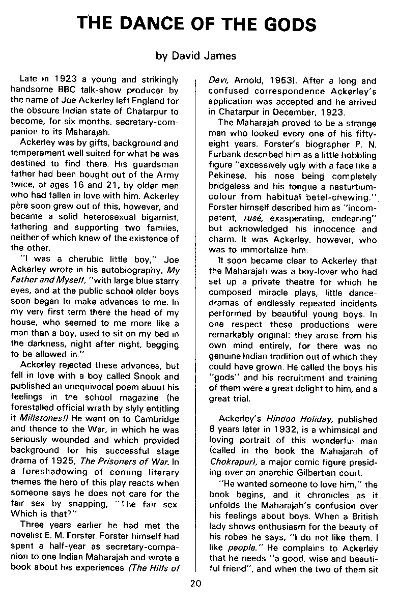 P.A.N. - Paedo Alert News, Number 13, October 1982, page 20