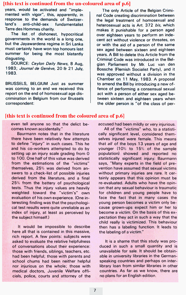 P.A.N. - Paedo Alert News, Number 17, October 1983, page 7