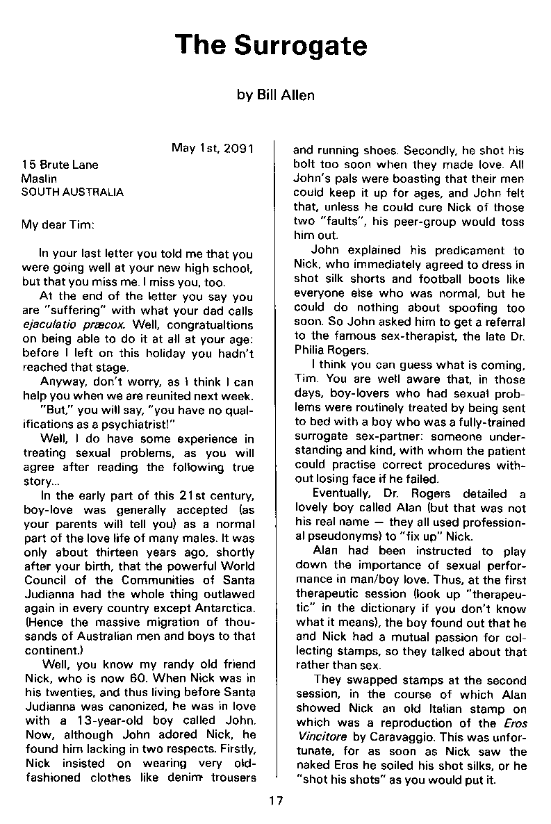 P.A.N. - Paedo Alert News, Number 17, October 1983, page 17