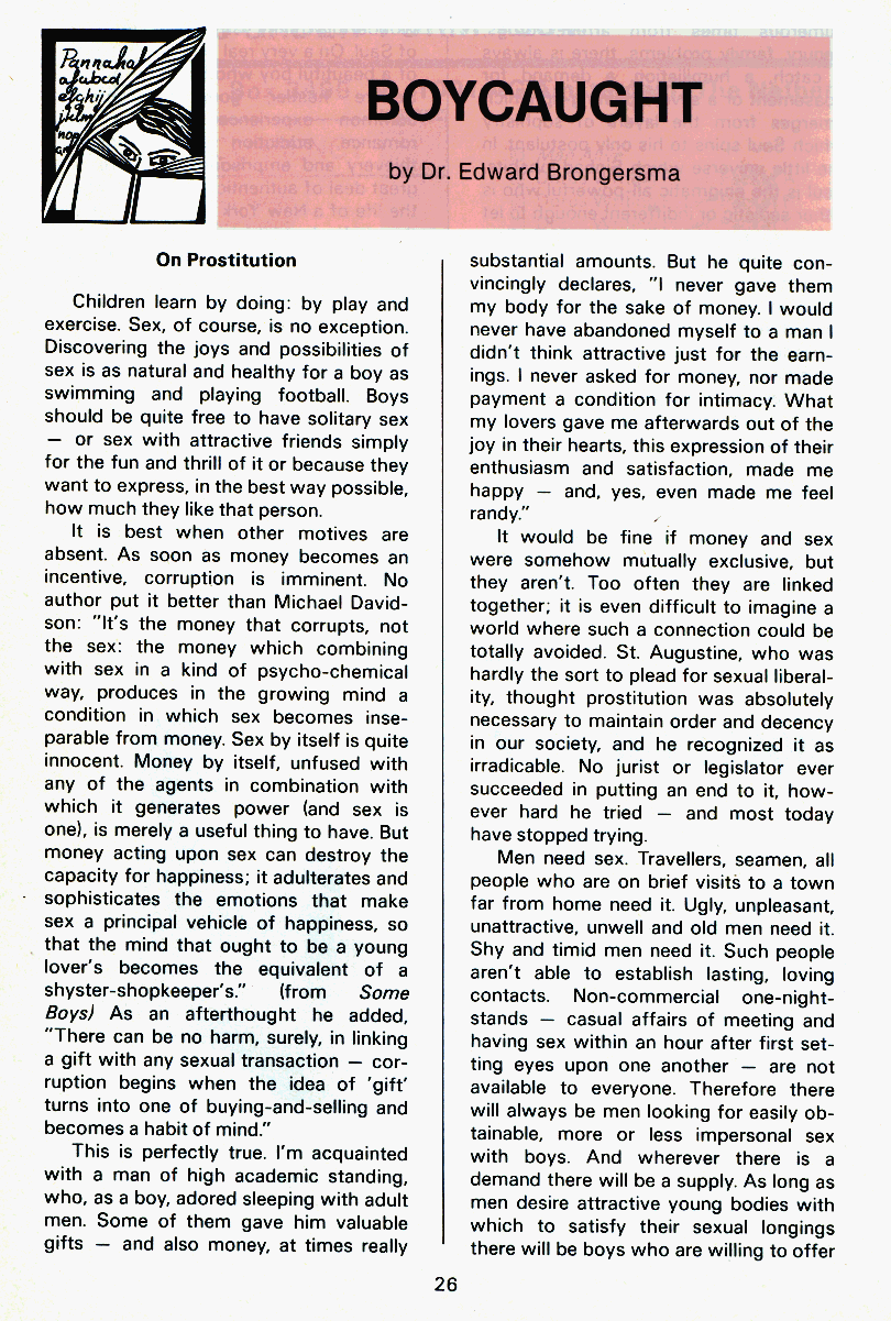 P.A.N. - Paedo Alert News, Number 17, October 1983, page 26