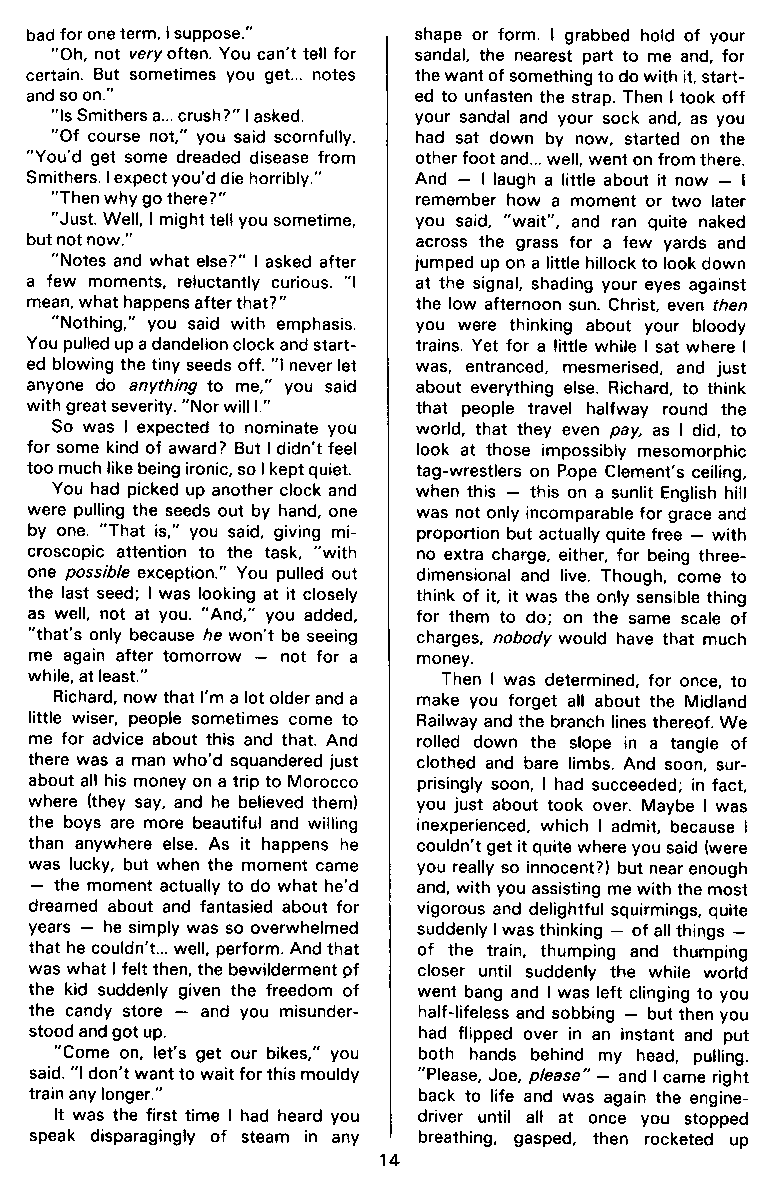 P.A.N. - Paedo Alert News, Number 19, July 1984, page 14
