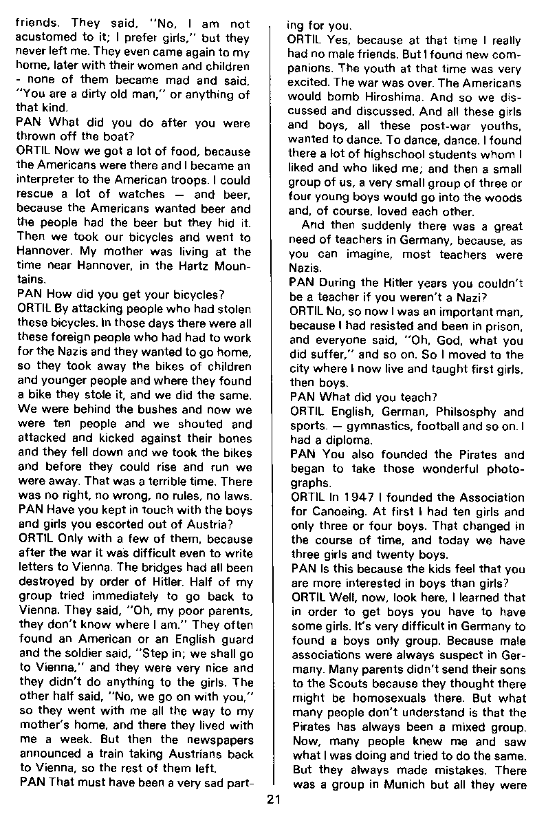PAN - A Magazine About Boy-Love, Number 9, July 1981, page 21